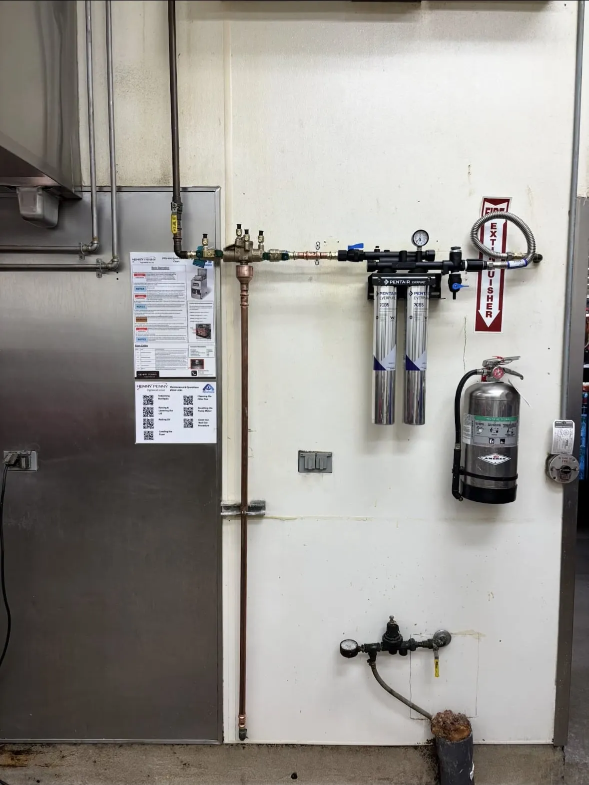 Commercial tenant improvement plumbing installation